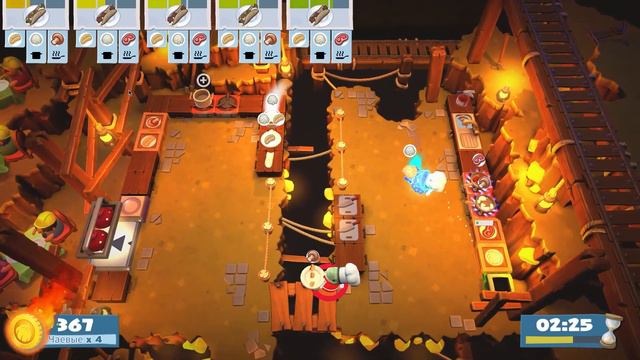 Overcooked 2 ➤Прохождение #01➤Сюжет Мир 2 смотреть онлайн