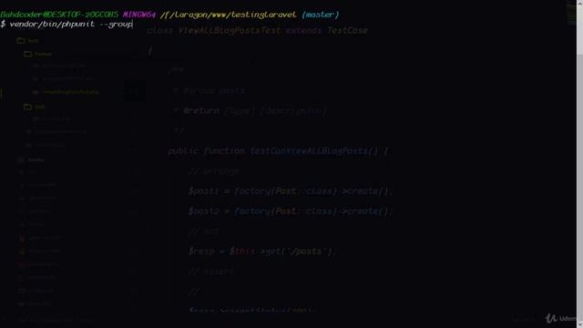 Udemy Laravel - 021 Viewing all posts смотреть онлайн