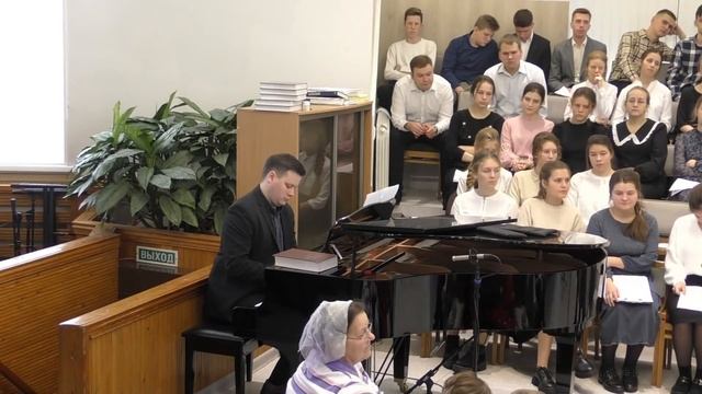 Счастье сердце мне переполнило | Христианское пение | г.Барнаул | МСЦ ЕХБ смотреть онлайн