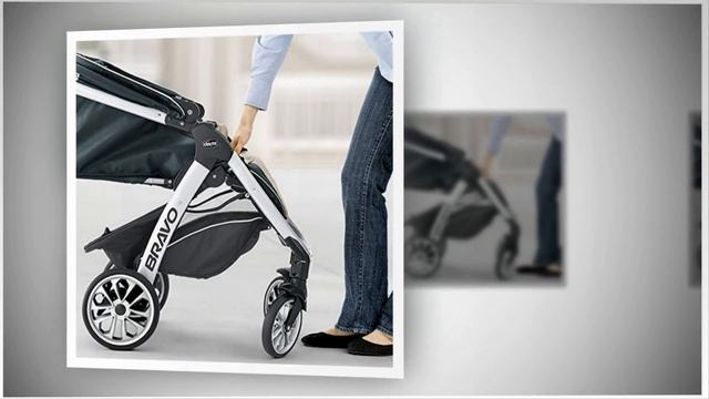 Chicco Bravo Quick-Fold Stroller, Ombra смотреть онлайн