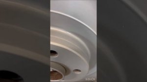 Покраска тормозных дисков высокотемпературной краской. И проточка тормозных дисков.