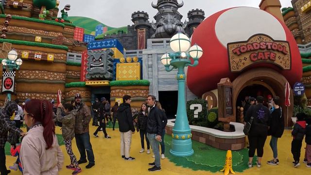 ASI ES SUPER NINTENDO WORLD UNIVERSAL STUDIOS CALIFORNIA 2024 EARLY ACCESS #supernintendoworld