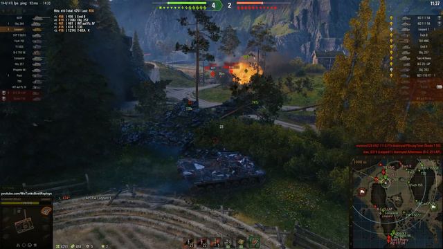 Leopard 1 - FAST TEAM - World of Tanks смотреть онлайн