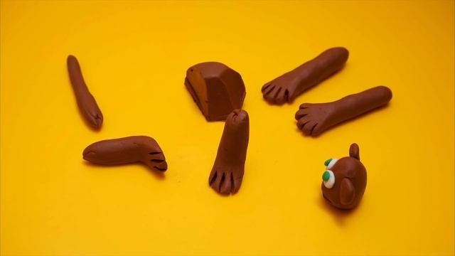 Веселый пластилин.Обезьянка/Cheerful plasticine. Monkey смотреть онлайн
