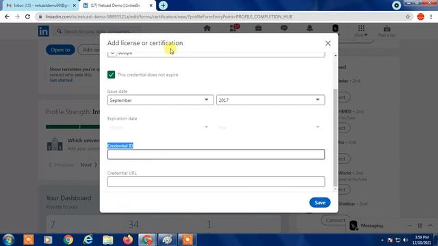 How To Add License And Certification In Linkedin смотреть онлайн