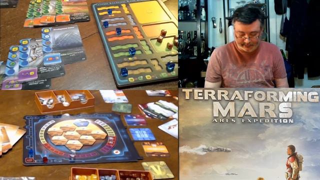 Terraforming Mars Ares Expedition Solo Playthrough смотреть онлайн