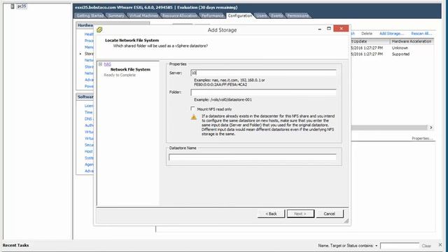 ESXi Configuring iSCSI Part 3 and NFS rev1 смотреть онлайн