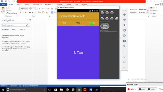 android tablayout смотреть онлайн