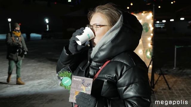 Светодиодные олени в городе Тюмень смотреть онлайн