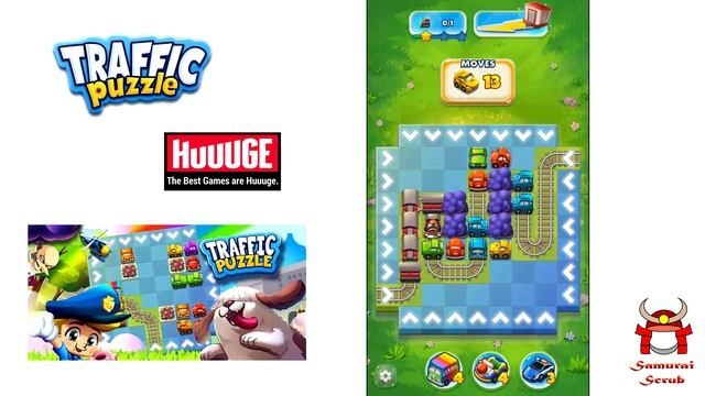 Traffic Puzzle Level 70 смотреть онлайн