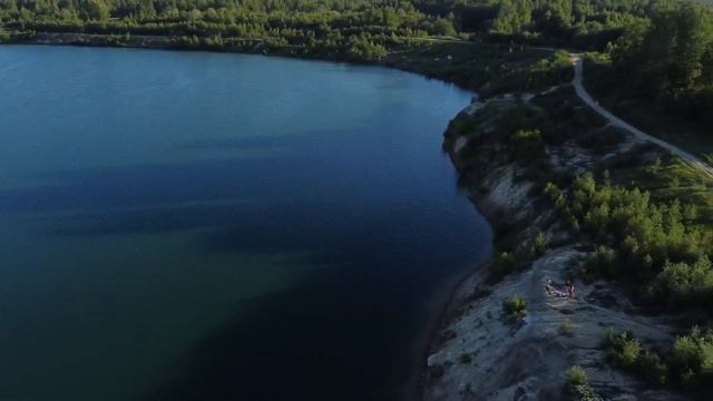 Кузьмоловский карьер глазами птицы смотреть онлайн