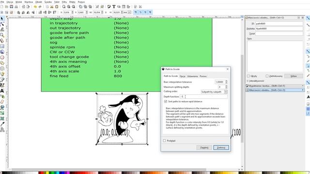 Jak zrobić GCode z Dowolnego Obrazka? - Mini Ploter CNC смотреть онлайн
