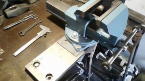 Наконец - то  купил отечественные тиски  !  Глазов.