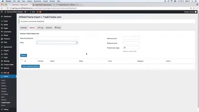 (S02E09.9) TradeTracker WordPress Plugin for product import ? affiliatetheme.io смотреть онлайн