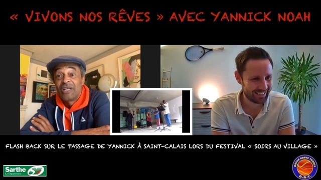 Souvenirs de Yannick Noah à Saint-Calais смотреть онлайн