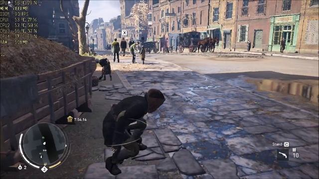 Assassin's Creed Syndicate | Gameplay ON GT630 2GB DDR3 [HD] смотреть онлайн