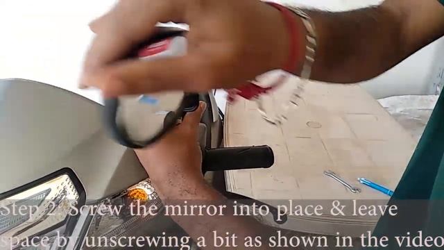 How to Fix Side Mirrors In Any Scooter Ft Honda Activa 5G смотреть онлайн