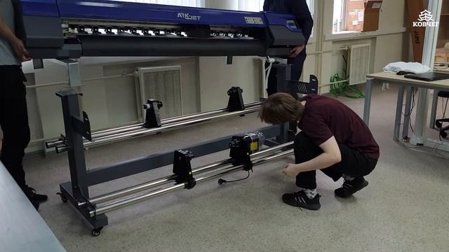 Сублимационный принтер ARK-JET Sub 1600 в технопарке РГСУ смотреть онлайн