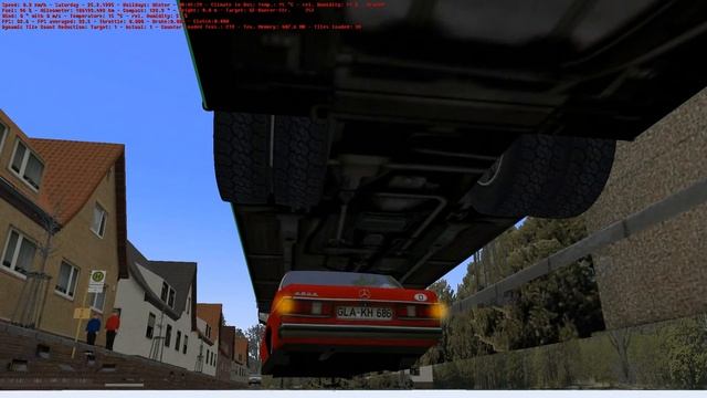 OMSI Glitches #2 - Mercedes Benz Citaro stuck on car - OMSI 2 The Bus Simulator смотреть онлайн