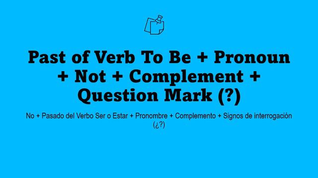 Lesson 129 - Questions with Verb To Be in Past Simple - Negative Form - Uncontracted смотреть онлайн