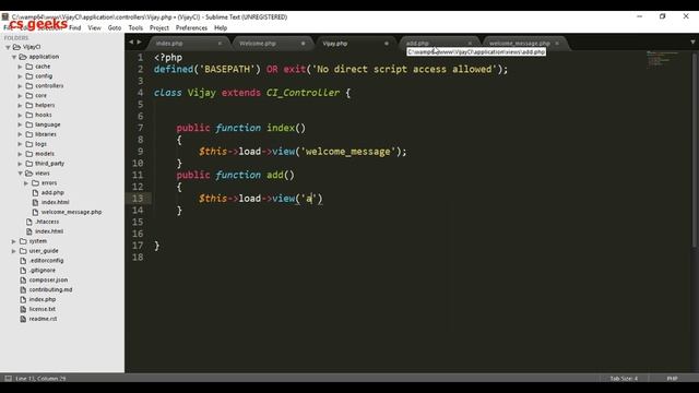 CodeIgniter Fundamentals Part 1 смотреть онлайн