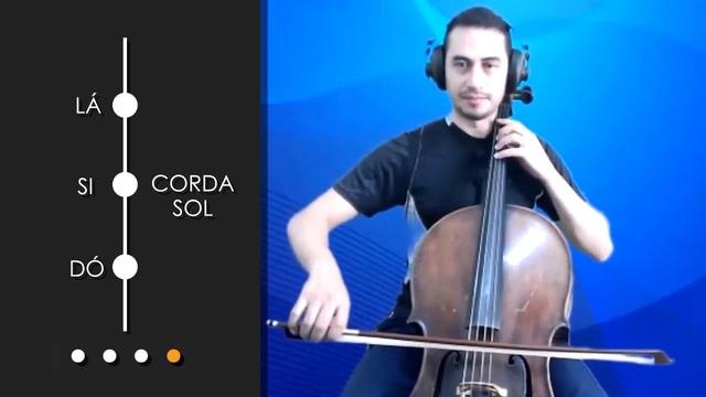 FIXANDO A ESCALA DE DÓ MAIOR DA CORDA SOL NA PRIMEIRA POSIÇÃO - AULA DE VIOLONCELO