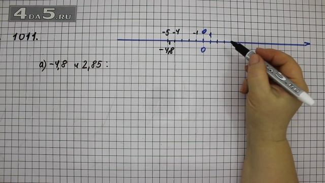 Упражнение 122 Вариант А Учебник Часть 2 (Задание 1011 Вар А) – Математика 6 класс – Виленкин Н.Я. смотреть онлайн