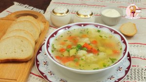 Легкий ОВОЩНОЙ СУП на КУРИНОМ БУЛЬОНЕ. Рецепт вкусного супа на каждый день