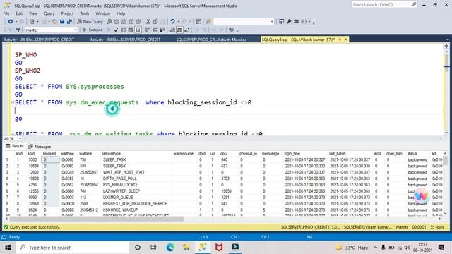 How to find Blocking in SQL server смотреть онлайн