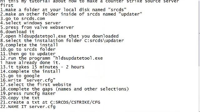how to make a counter strike source server смотреть онлайн