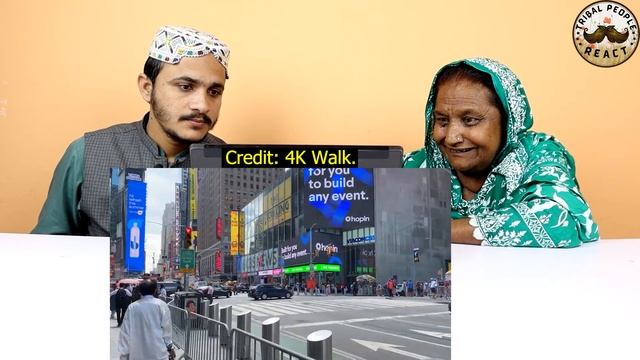 Villagers React to【4K】WALK Times Square NEW YORK City USA смотреть онлайн
