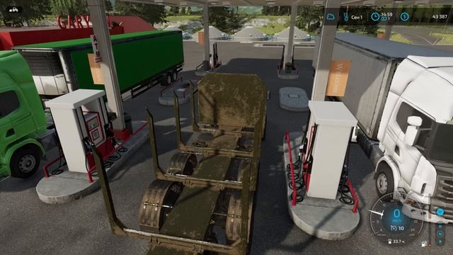 FS 22 - Nordgrad. Купил ЗИЛ - 130 и ПОГРУЗЧИК. Поставил ТЕПЛИЦЫ. Продажа БРУСА # 04 смотреть онлайн