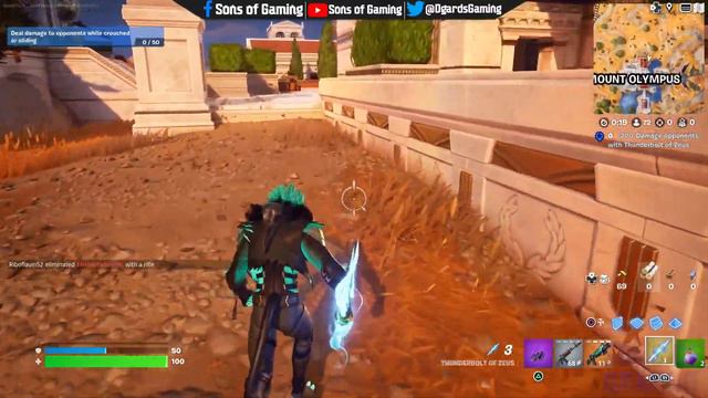 Waith of the Gods - Fortnite Chapter 5 Season 2 (PS5) смотреть онлайн