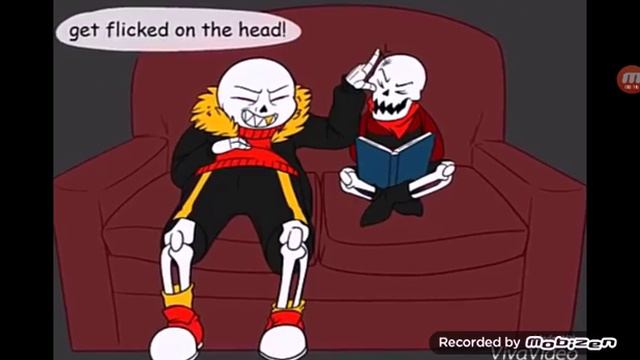 Undertale comic "Bro say bred" rus Dub смотреть онлайн