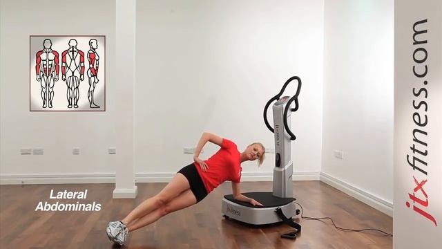 Vibration Plate Exercises - How To Work Your Lateral Abdominals On A Vibration Plate смотреть онлайн
