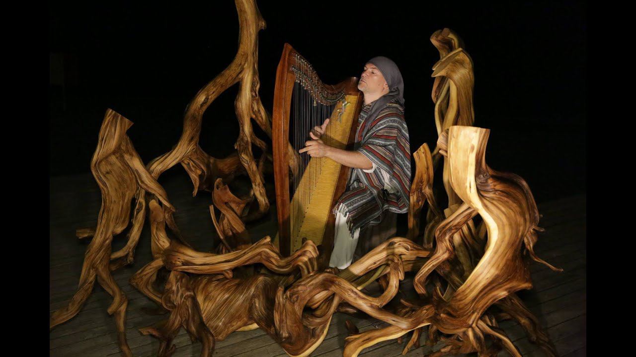 Promo Video Alizbar & Ann'Sannat / Промо-ролик/ Celtic Harp / Hang /array Mbira/ Harp Guitar / гусли