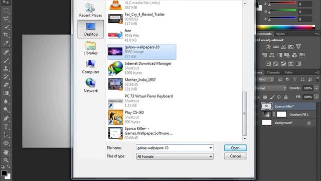 Adobe Photoshop CS 6 Toturial 1 смотреть онлайн