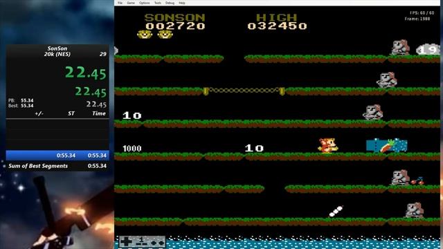 SonSon - NES - 20k - 52.280 Seconds смотреть онлайн