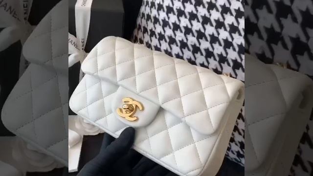 Сумка Chanel белая - Classic - Оригинальное качество смотреть онлайн