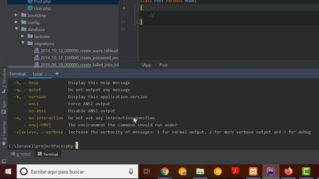 Comenzando con Laravel - 21 - Artisan Model смотреть онлайн