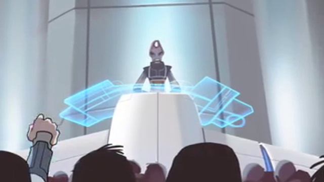 Mass Effect Galaxy intro смотреть онлайн