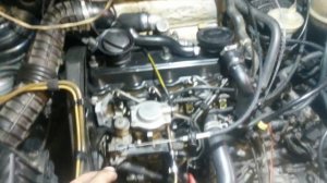 Работа двигателя 1.9 тди на ранее установленном ТНВД.