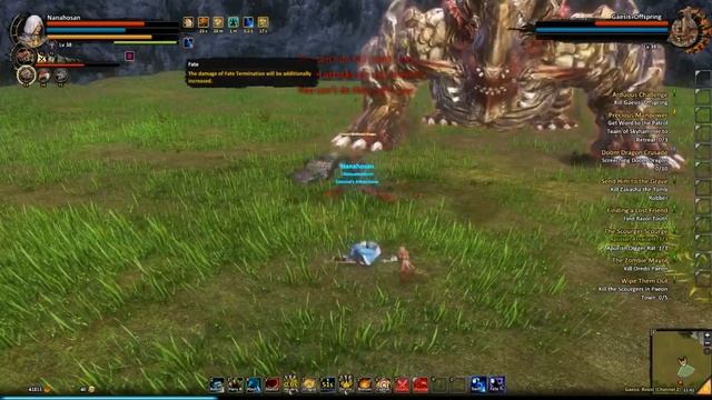 Oracle(SOLO) VS Gaesis Offspring Adventure mode смотреть онлайн