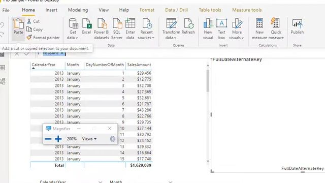 Power BI TOTALMTD DAX Function