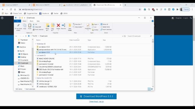 HOW TO INSTALL XAMPP SERVER & THEN WORDPRESS ON LOCALHOST | WordPress Tutorial 2 | Divyanshu Decode смотреть онлайн