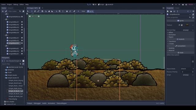 2.5D parallax effect in GODOT 2D engine. Similar to the background parallax in Hollow knight! смотреть онлайн