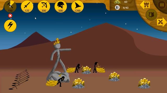 Атака гигантских стикменов ! ( Stick War: Legacy ) смотреть онлайн
