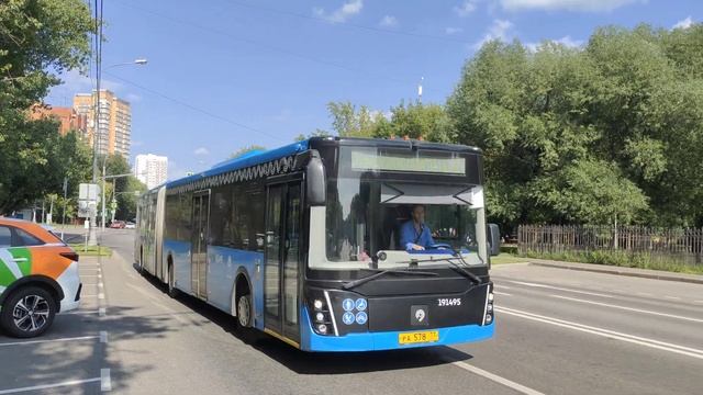 [Бывший Северо-Восточный] Автобус ЛиАЗ-6213.65 №191495, маршрут №851