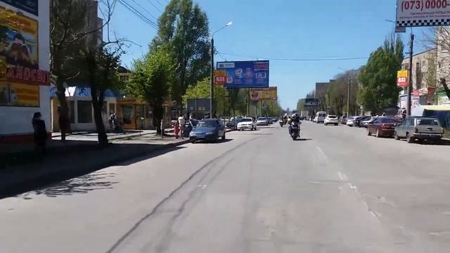 Открытие Мото Сезона 2017 пробег по городу Мелитополю 2ч смотреть онлайн