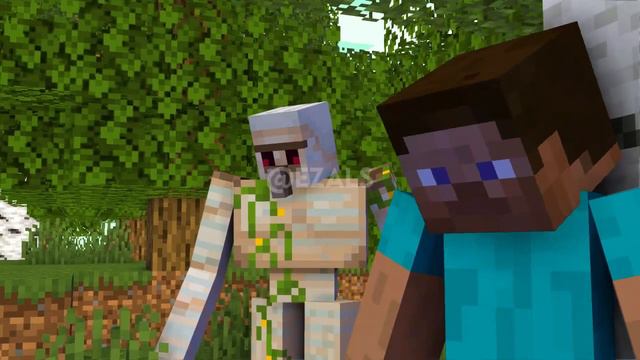 Minecraft Villager uses Hollow Purple смотреть онлайн